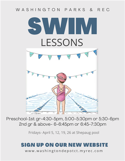 Washington Parks & Recreation: Spring Swim Lessons